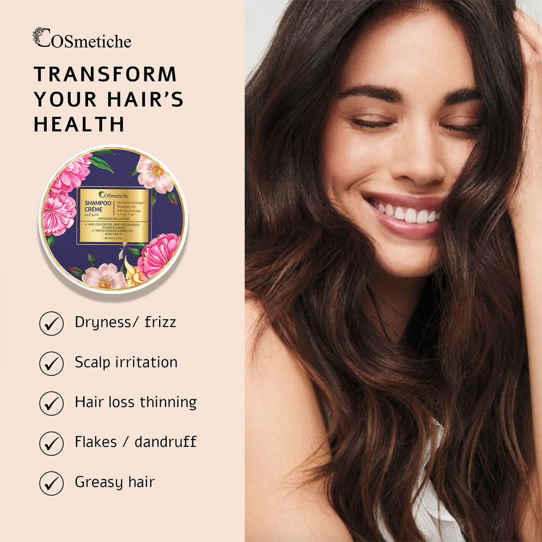 Cosmetiche Shampoo Cream