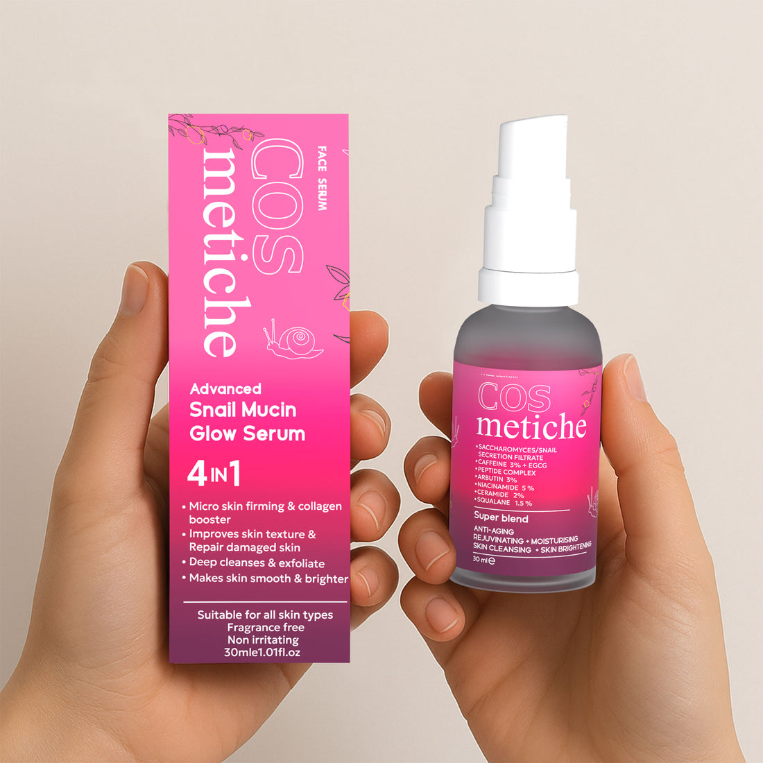 SNAIL MUCIN GLOW SERUM