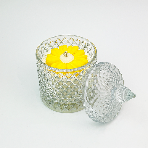DAISY DELIGHT JAR SCENTED CANDLE