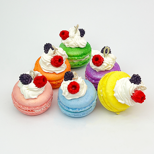 MACARON &amp; SUNSHINE SCENTED CANDLE