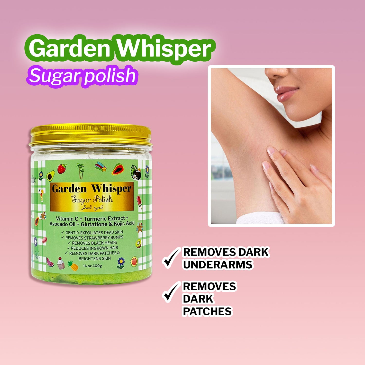 Garden Whisper Sugar Scrub