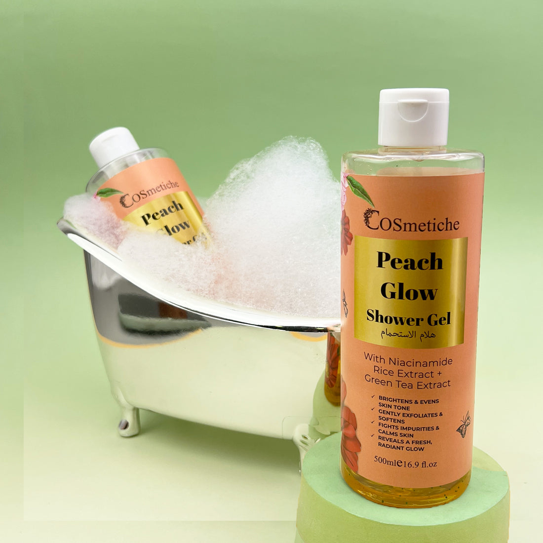 Peach Glow Detox  Shower Gel