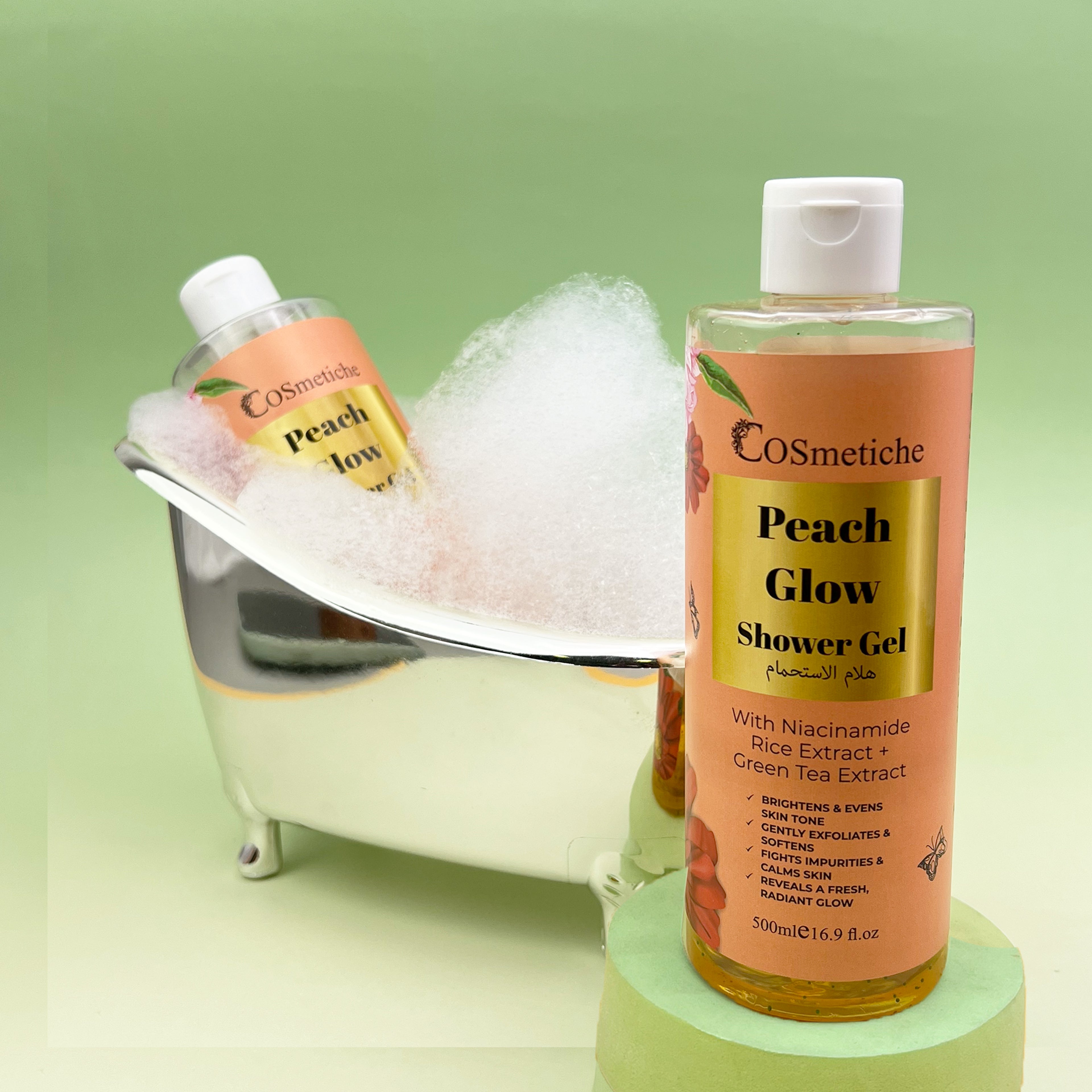 Peach Glow Detox  Shower Gel