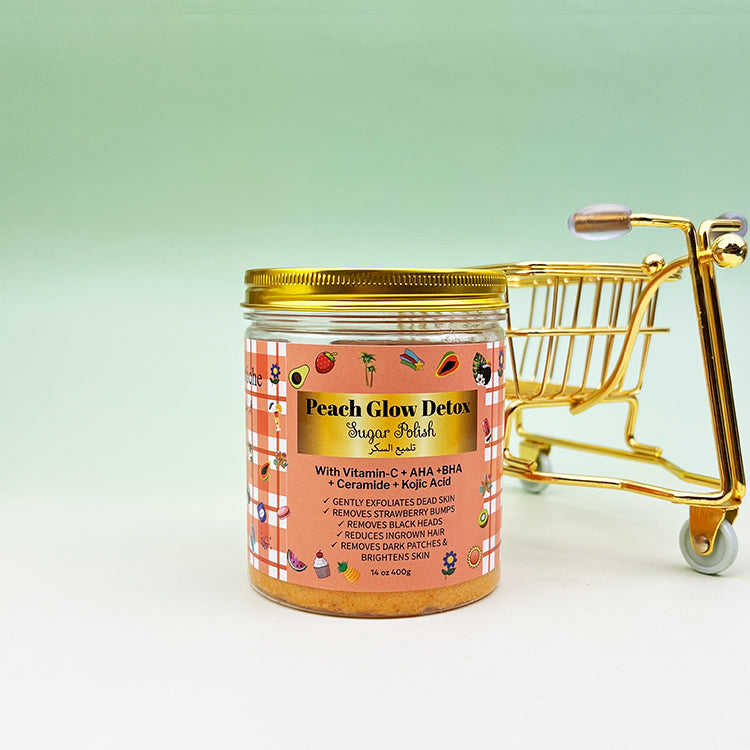 Peach Glow Detox Sugar Scrub