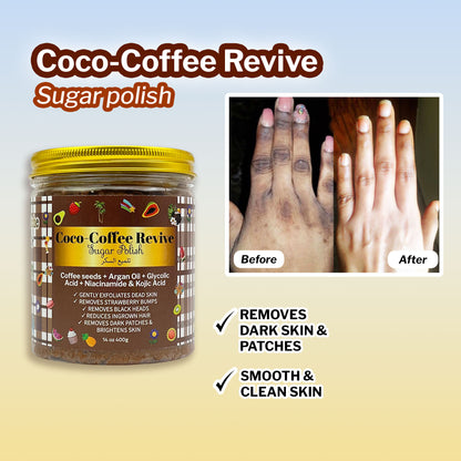 Coconut and Coffee Sugar Scrub