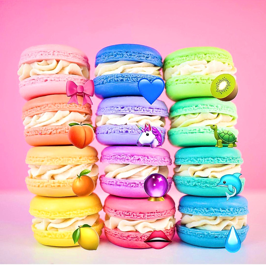 French Macaron Soap (Three Assorted Macaron )