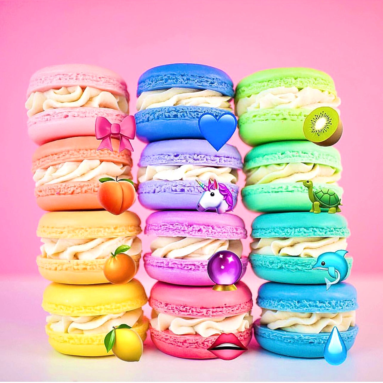 French Macaron Soap (Three Assorted Macaron )