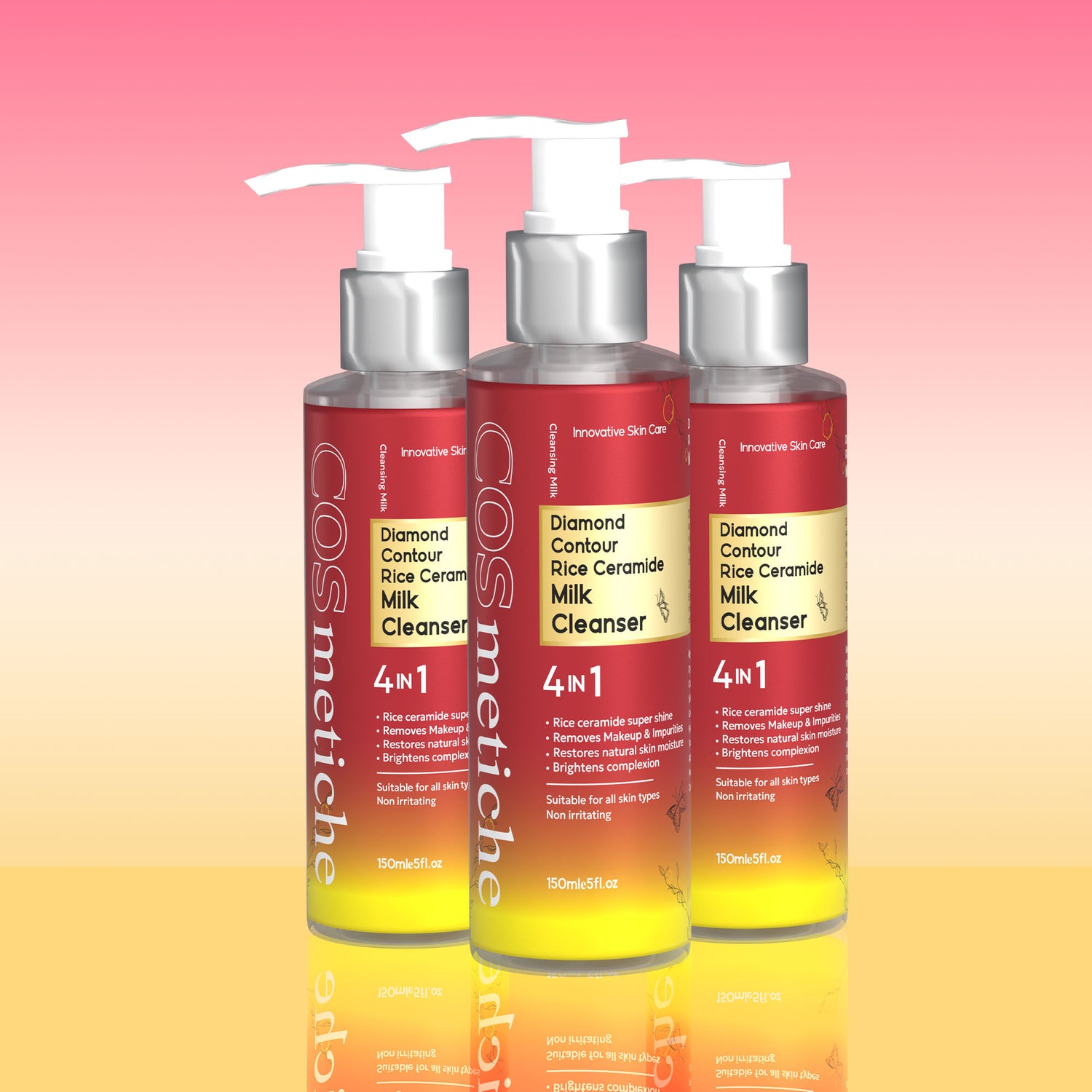 Diamond Contour Rice Ceramide Milk Cleanser