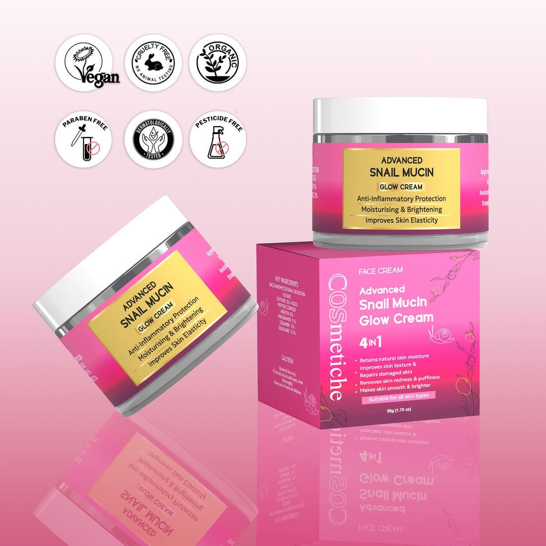 Snail Mucin Glow Cream