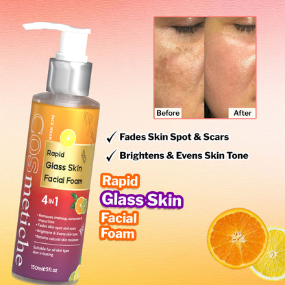 Rapid Glass Skin Facial Foam