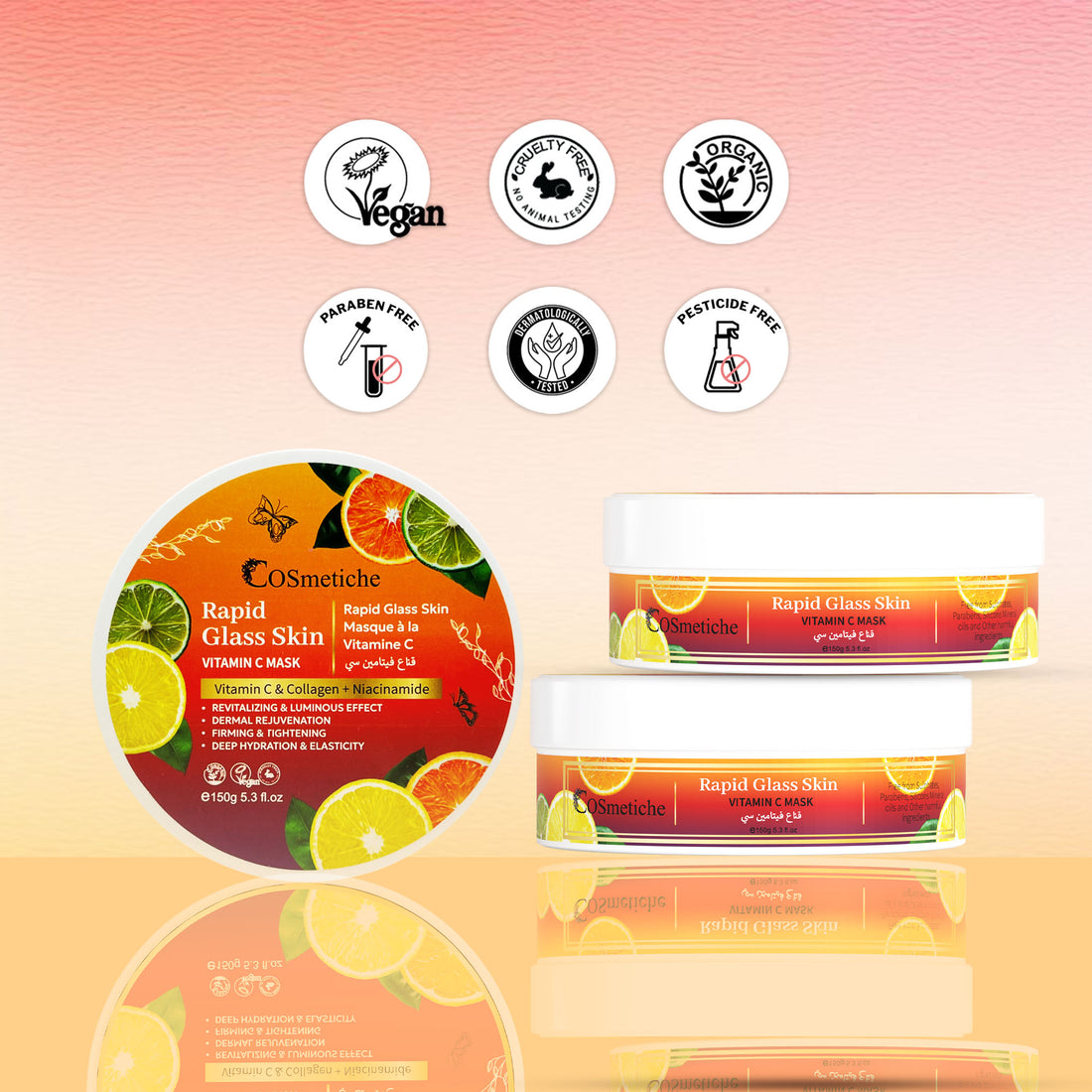 Rapid Glass Skin Vitamin C Mask