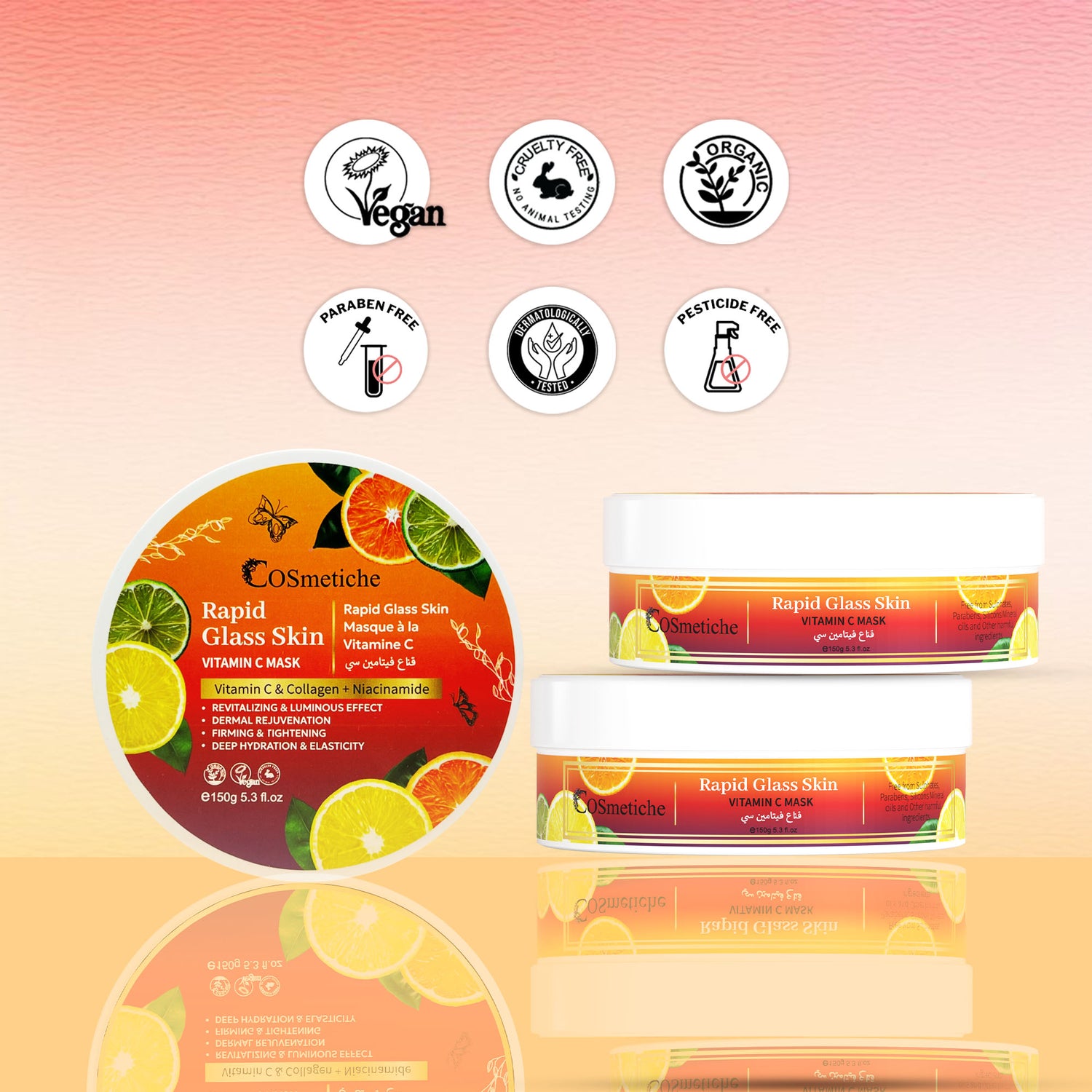 Rapid Glass Skin Vitamin C Mask