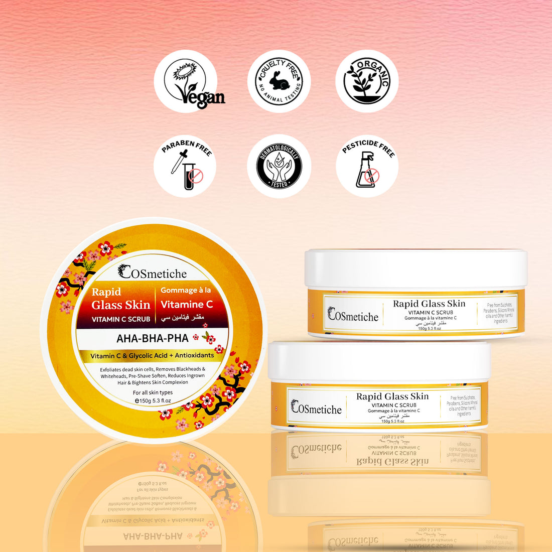 Rapid Glass Skin Vitamin C Scrub