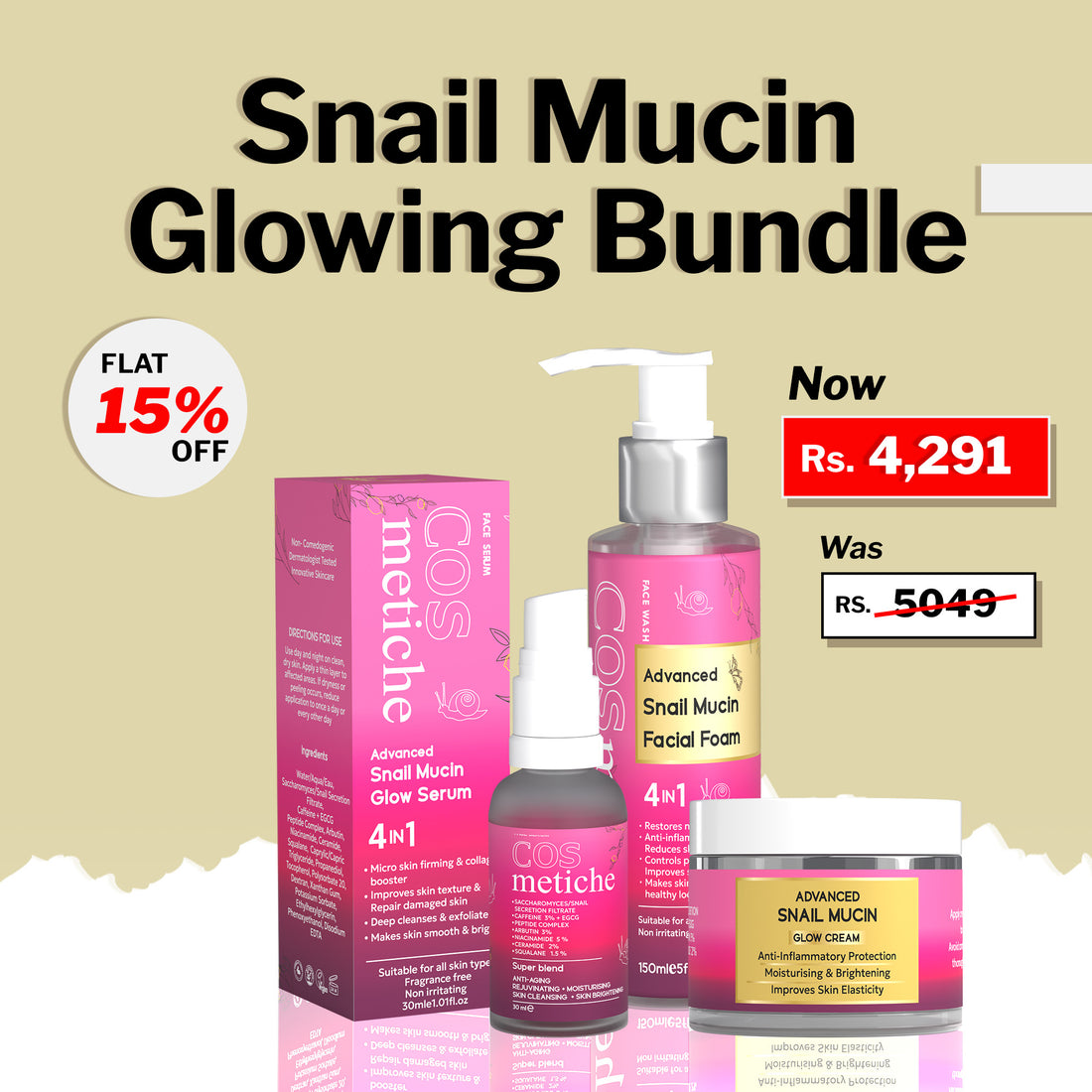 Snail Mucin Glowing Bundle