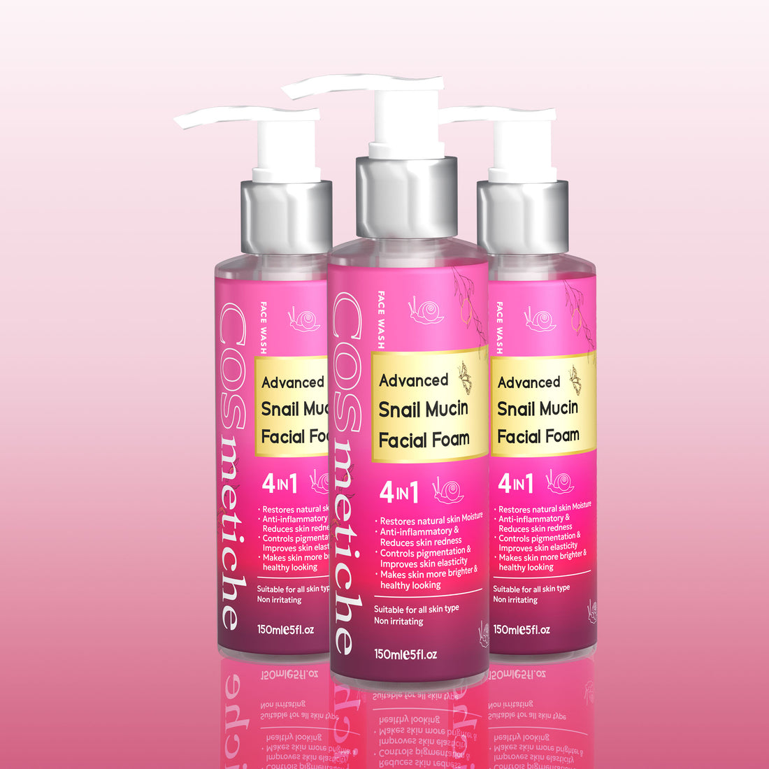 Snail Mucin Hydrating Facial Foam